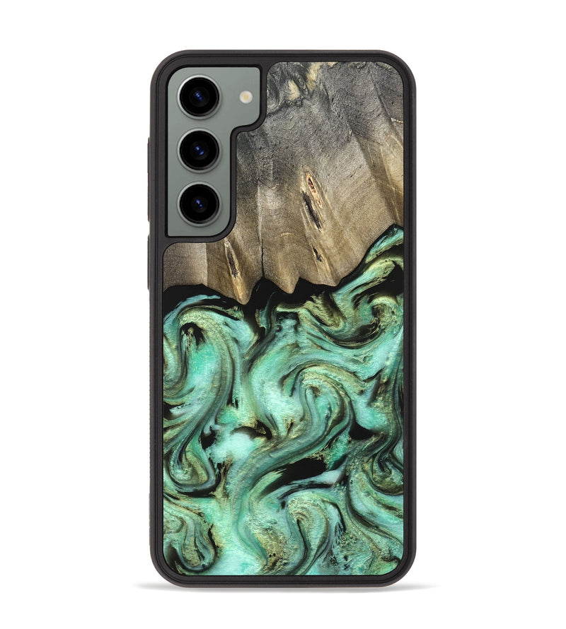 Galaxy S23 Plus Wood Phone Case - Anya (Green, 827939)