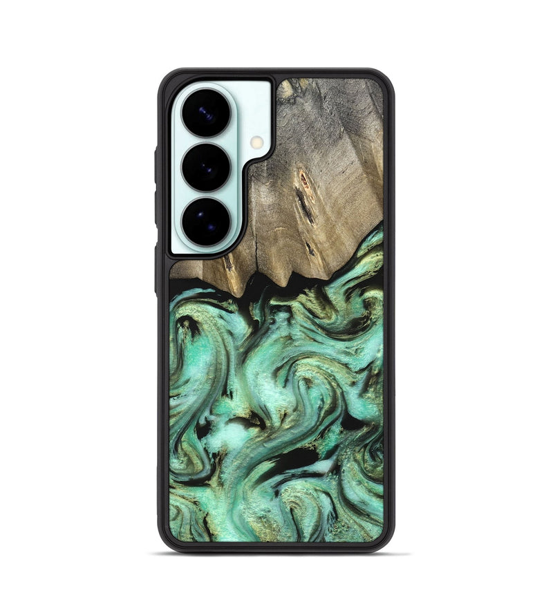 Galaxy S26 Wood Phone Case - Anya (Green, 827939)