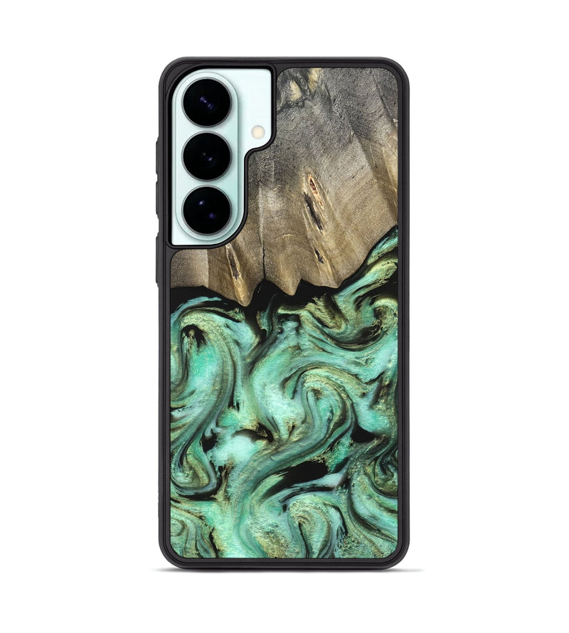 Galaxy S26 Plus Wood Phone Case - Anya (Green, 827939)