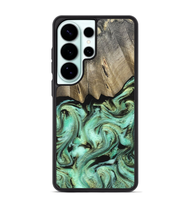 Galaxy S26 Ultra Wood Phone Case - Anya (Green, 827939)
