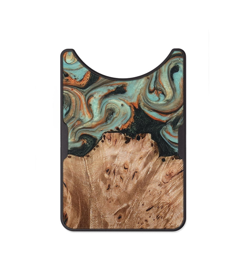 Alloy Wood Wallet - Deborah (Green, 827940)