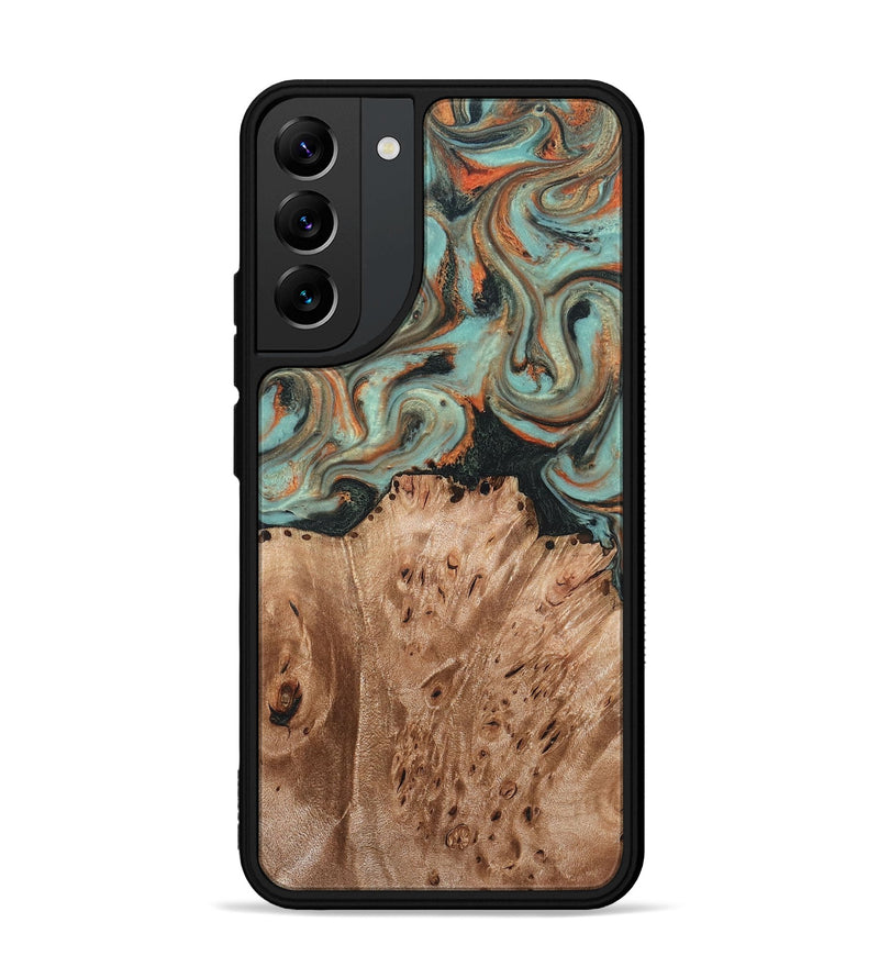 Galaxy S22 Plus Wood Phone Case - Deborah (Green, 827940)