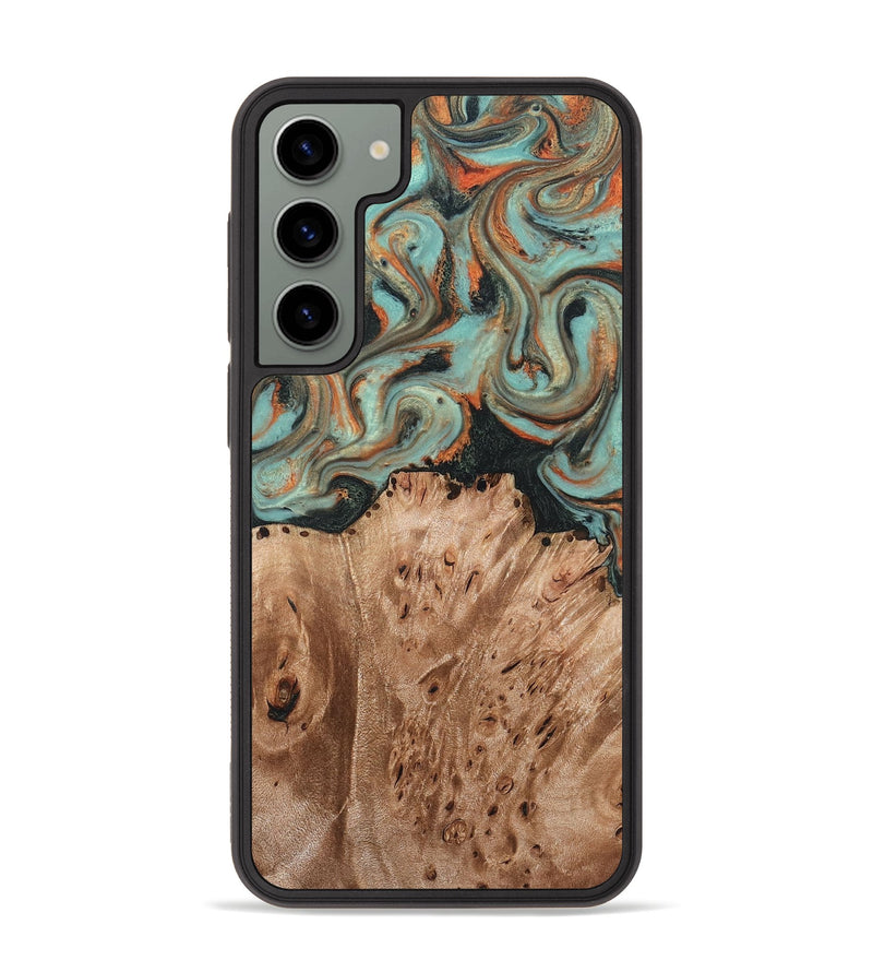 Galaxy S23 Plus Wood Phone Case - Deborah (Green, 827940)