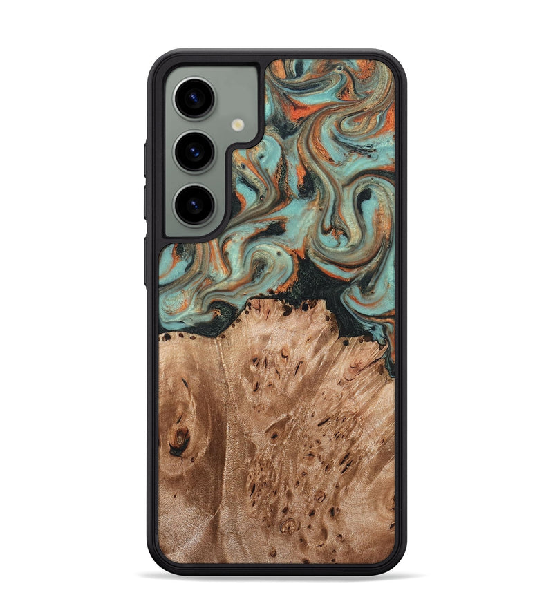 Galaxy S24 Plus Wood Phone Case - Deborah (Green, 827940)