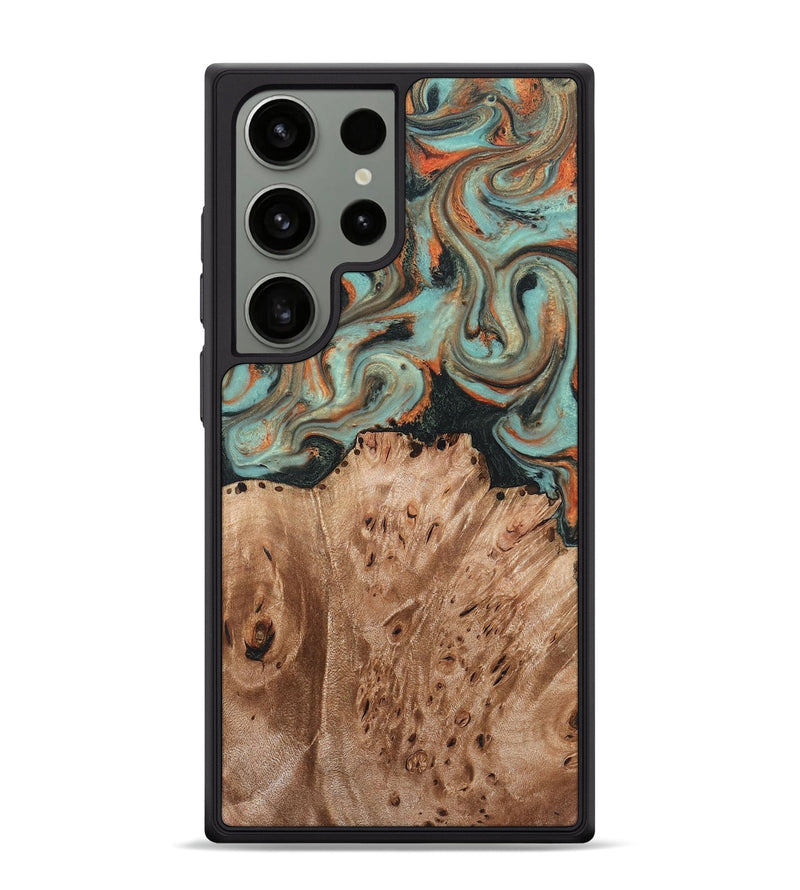 Galaxy S24 Ultra Wood Phone Case - Deborah (Green, 827940)