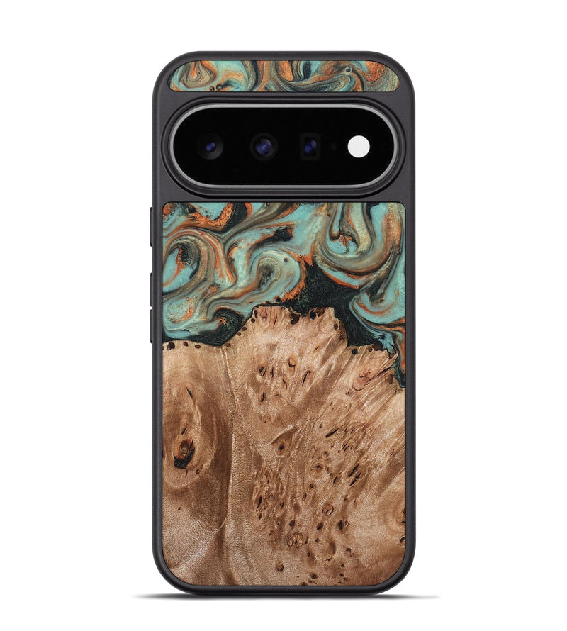 Pixel 11 Pro Wood Phone Case - Deborah (Green, 827940)