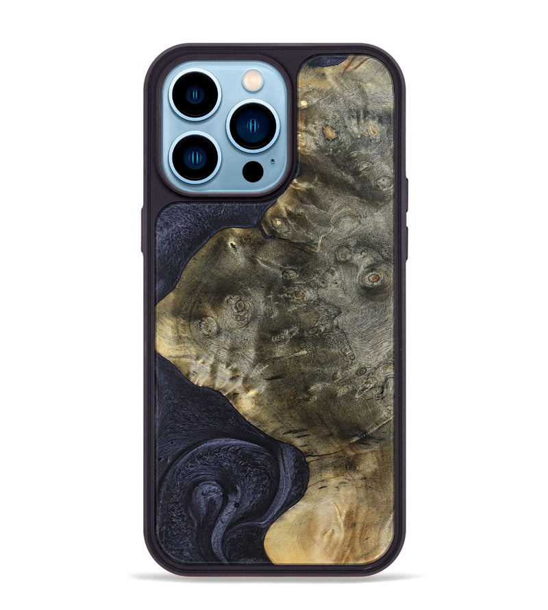 iPhone 14 Pro Max Wood Phone Case - Erik (Wood Burl, 827945)