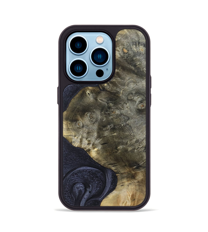 iPhone 14 Pro Wood Phone Case - Erik (Wood Burl, 827945)