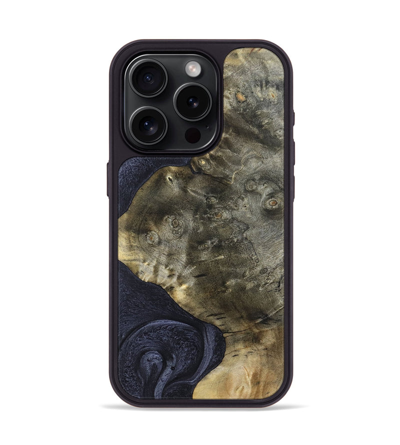 iPhone 15 Pro Wood Phone Case - Erik (Wood Burl, 827945)