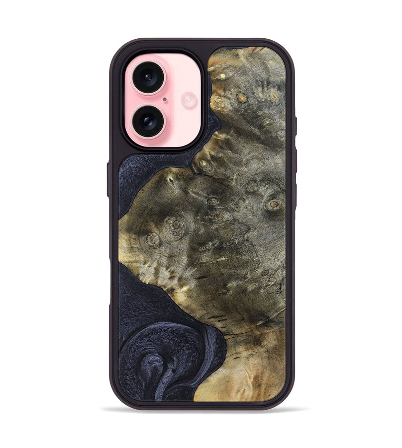 iPhone 16 Wood Phone Case - Erik (Wood Burl, 827945)