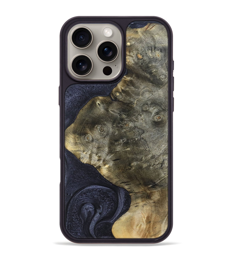 iPhone 16 Pro Max Wood Phone Case - Erik (Wood Burl, 827945)
