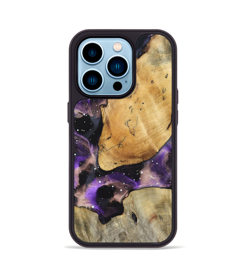 iPhone 14 Pro Wood Phone Case - Leah (Cosmos, 827947)