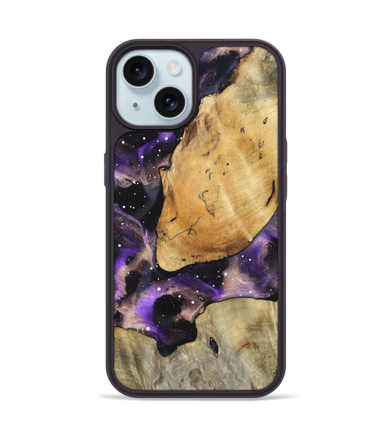 iPhone 15 Wood Phone Case - Leah (Cosmos, 827947)