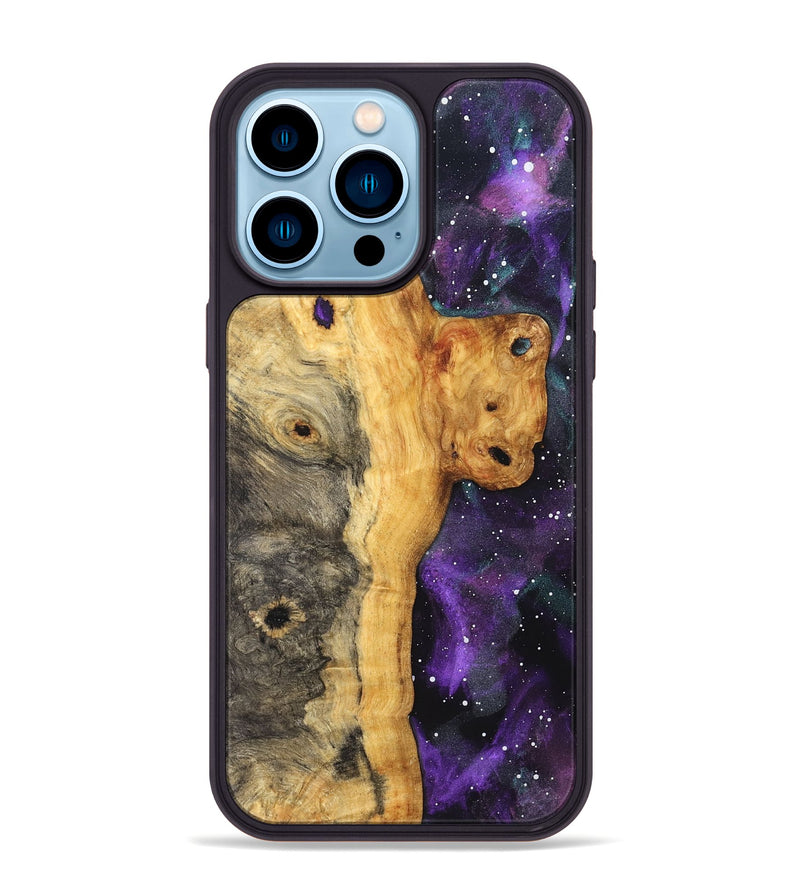 iPhone 14 Pro Max Wood Phone Case - Roman (Cosmos, 827952)