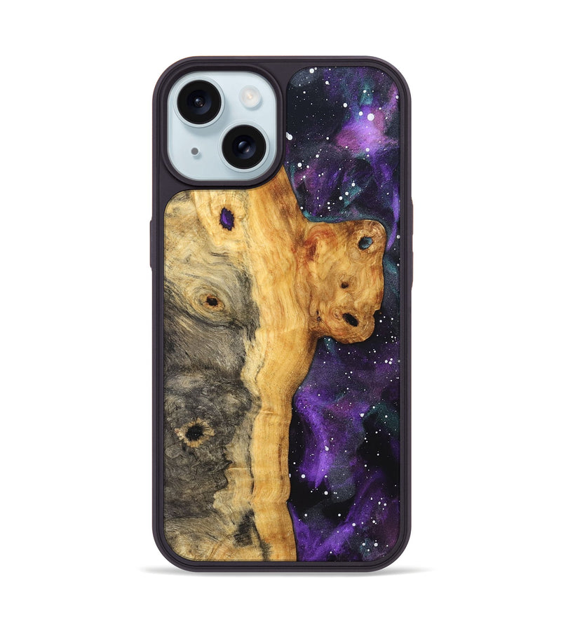 iPhone 15 Wood Phone Case - Roman (Cosmos, 827952)