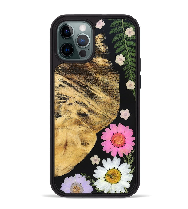 iPhone 12 Pro Max Wood Phone Case - Flynn (Bloom, 827971)