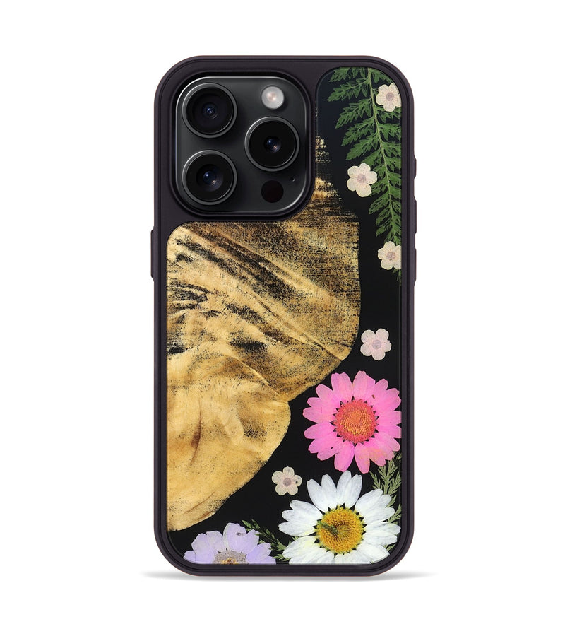 iPhone 15 Pro Wood Phone Case - Flynn (Bloom, 827971)
