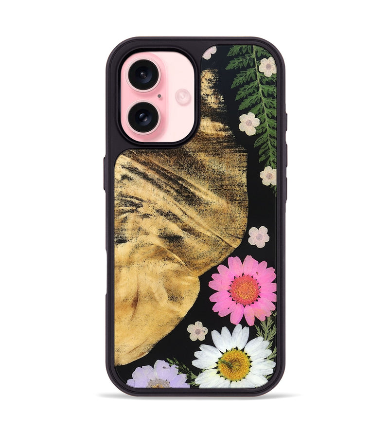 iPhone 16 Wood Phone Case - Flynn (Bloom, 827971)