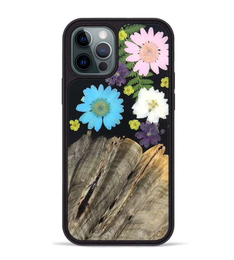 iPhone 12 Pro Max Wood Phone Case - Earle (Bloom, 827972)