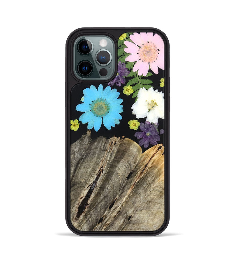 iPhone 12 Pro Wood Phone Case - Earle (Bloom, 827972)