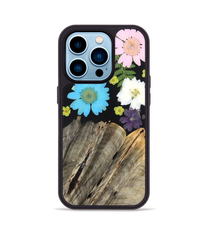 iPhone 14 Pro Wood Phone Case - Earle (Bloom, 827972)