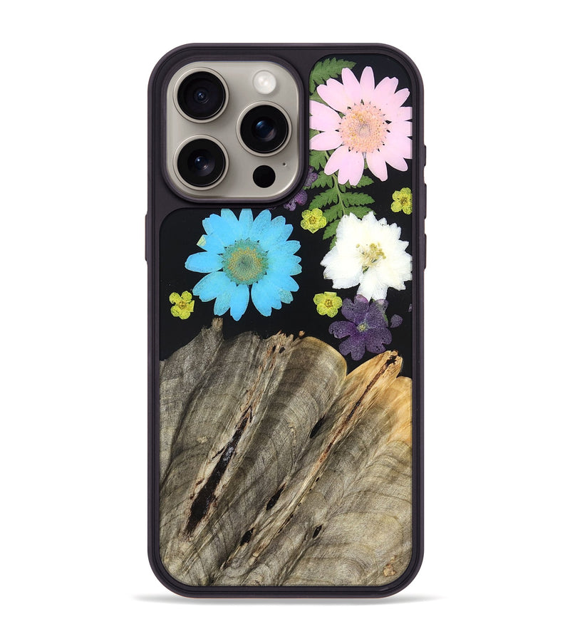 iPhone 15 Pro Max Wood Phone Case - Earle (Bloom, 827972)