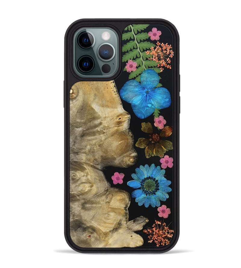 iPhone 12 Pro Max Wood Phone Case - Santana (Bloom, 828012)
