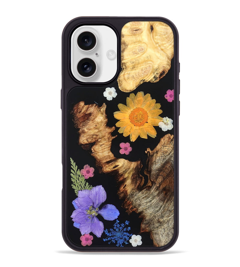 iPhone 16 Plus Wood Phone Case - Nellie (Bloom, 828020)