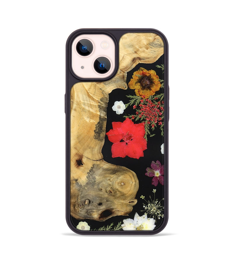 iPhone 14 Wood Phone Case - Mayra (Bloom, 828028)