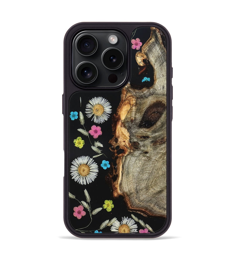 iPhone 16 Pro Wood Phone Case - Natalie (Bloom, 828030)