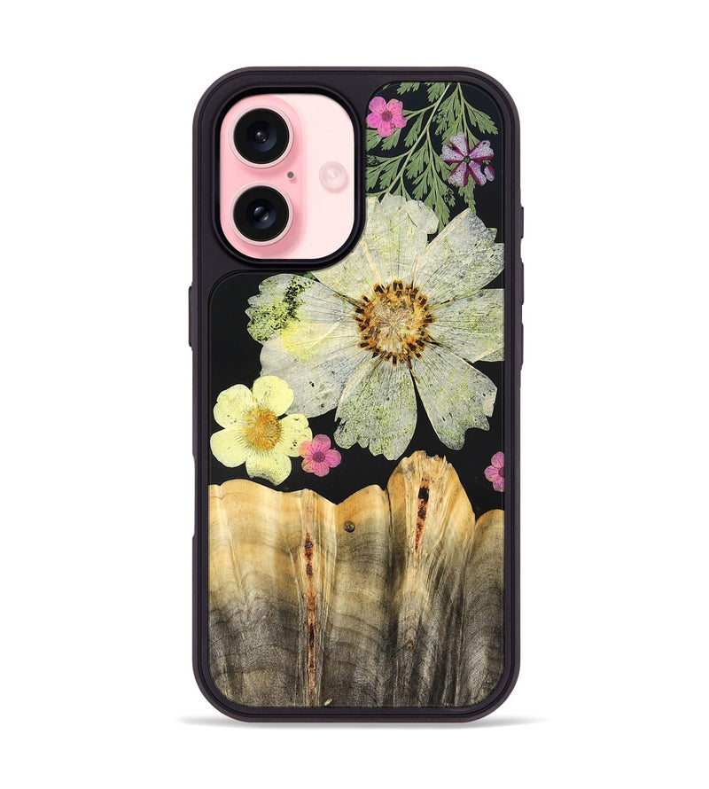 iPhone 16 Wood Phone Case - Onie (Bloom, 828056)