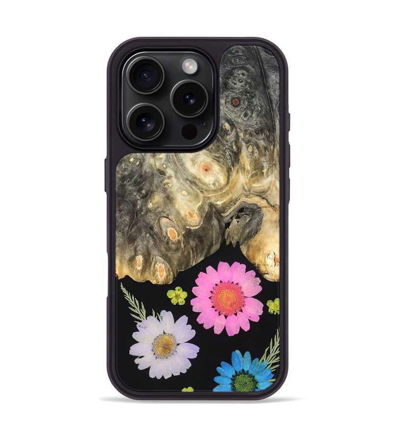 iPhone 16 Pro Wood Phone Case - Shepard (Bloom, 828057)