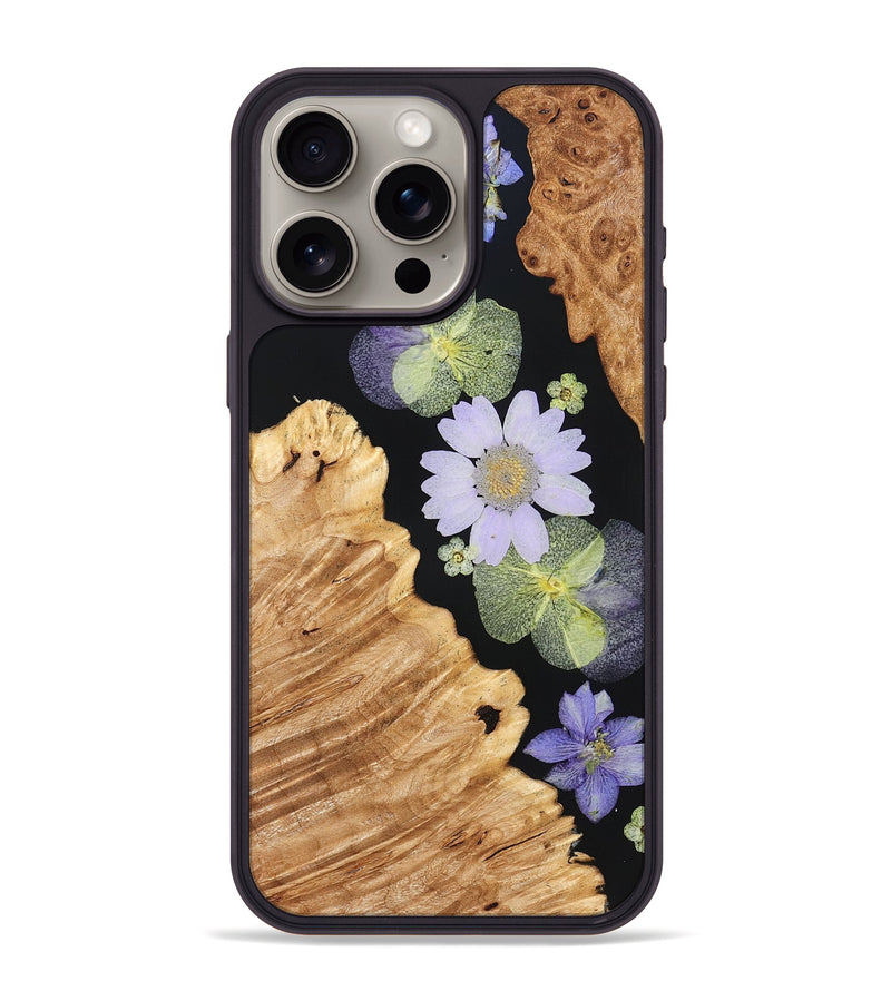 iPhone 15 Pro Max Wood Phone Case - Vergie (Bloom, 828067)