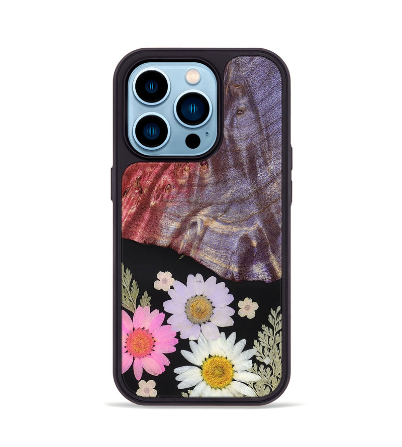 iPhone 14 Pro Wood Phone Case - Daja (Bloom, 828068)