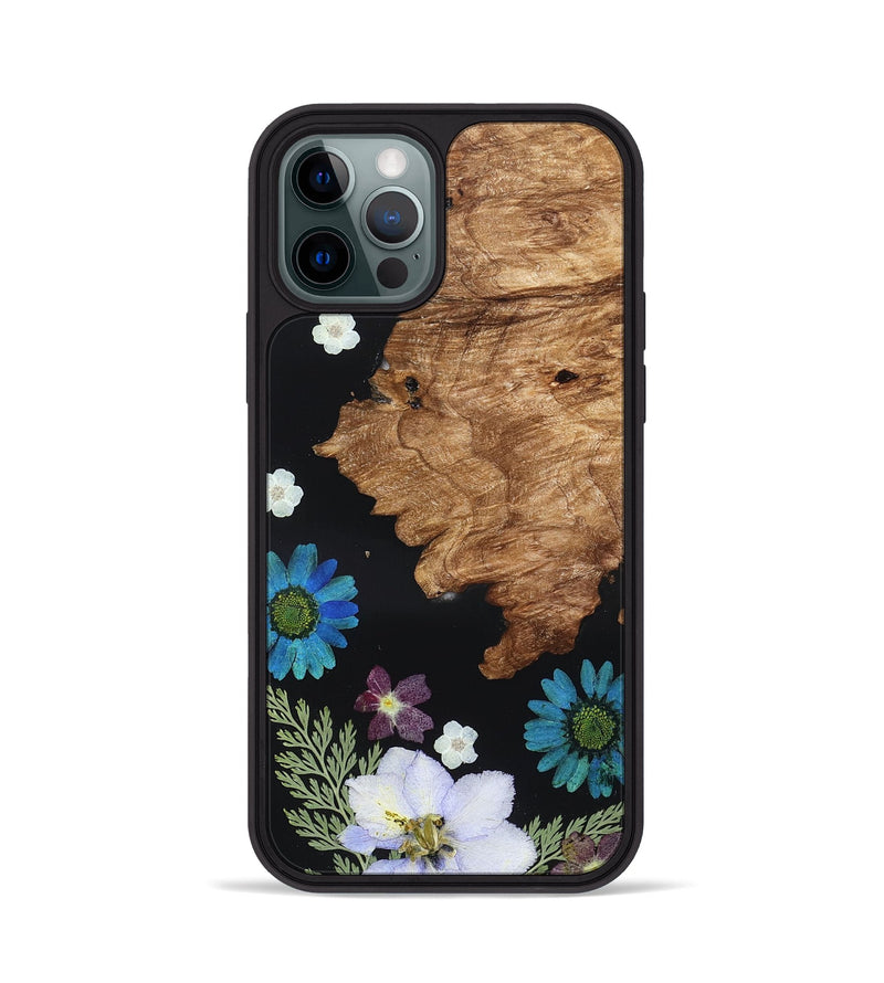 iPhone 12 Pro Wood Phone Case - Joann (Bloom, 828070)