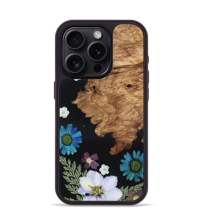 iPhone 15 Pro Wood Phone Case - Joann (Bloom, 828070)