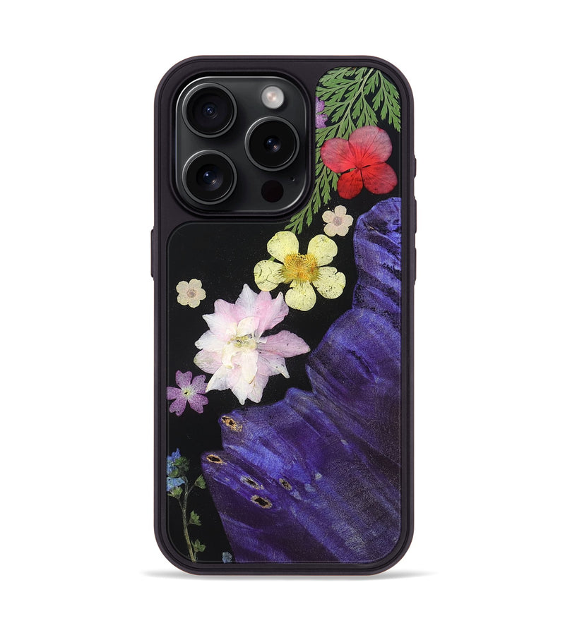 iPhone 15 Pro Wood Phone Case - Kurt (Bloom, 828077)