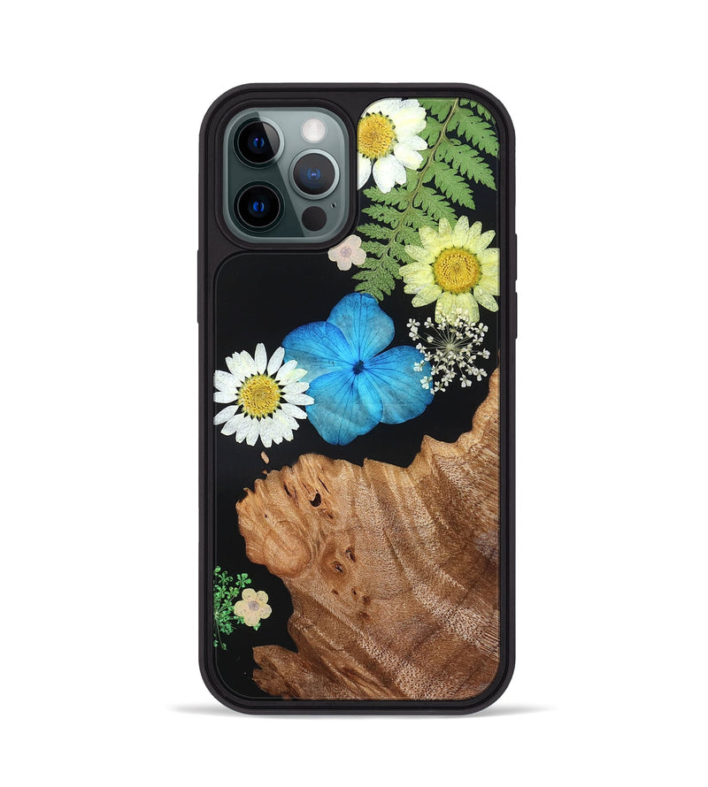 iPhone 12 Pro Wood Phone Case - Travon (Bloom, 828084)