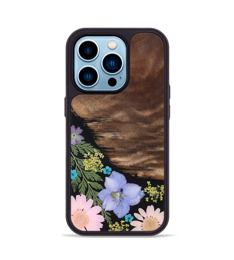 iPhone 14 Pro Wood Phone Case - Nola (Bloom, 828092)