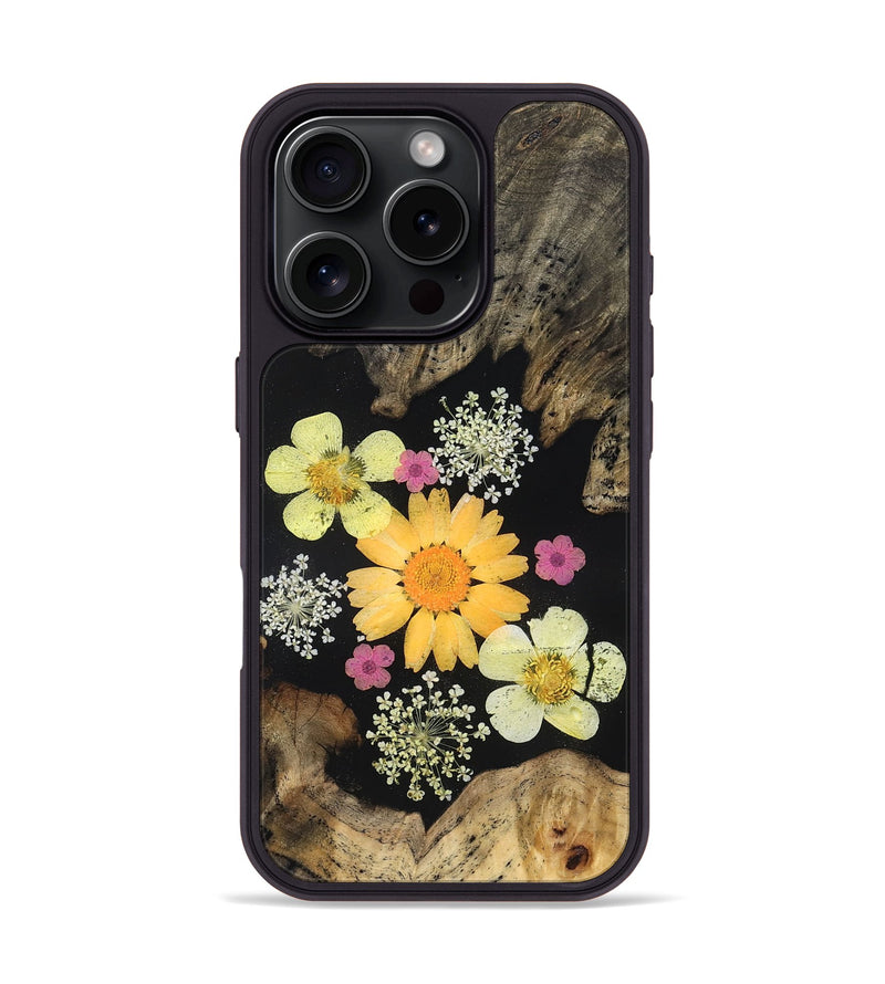 iPhone 16 Pro Wood Phone Case - Kylan (Bloom, 828100)