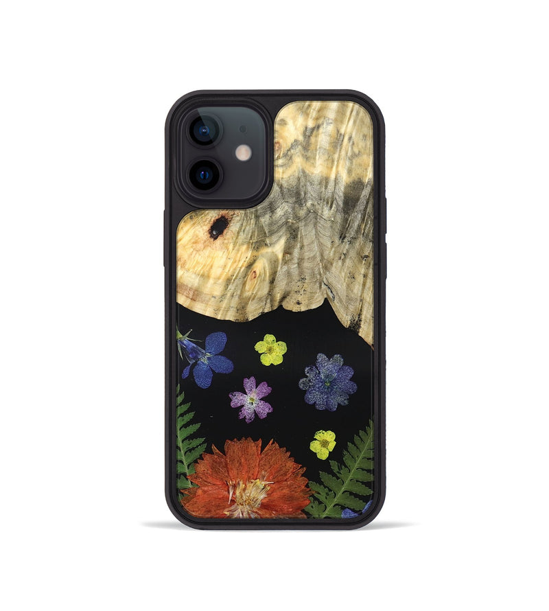 iPhone 12 mini Wood Phone Case - Hellen (Bloom, 828101)
