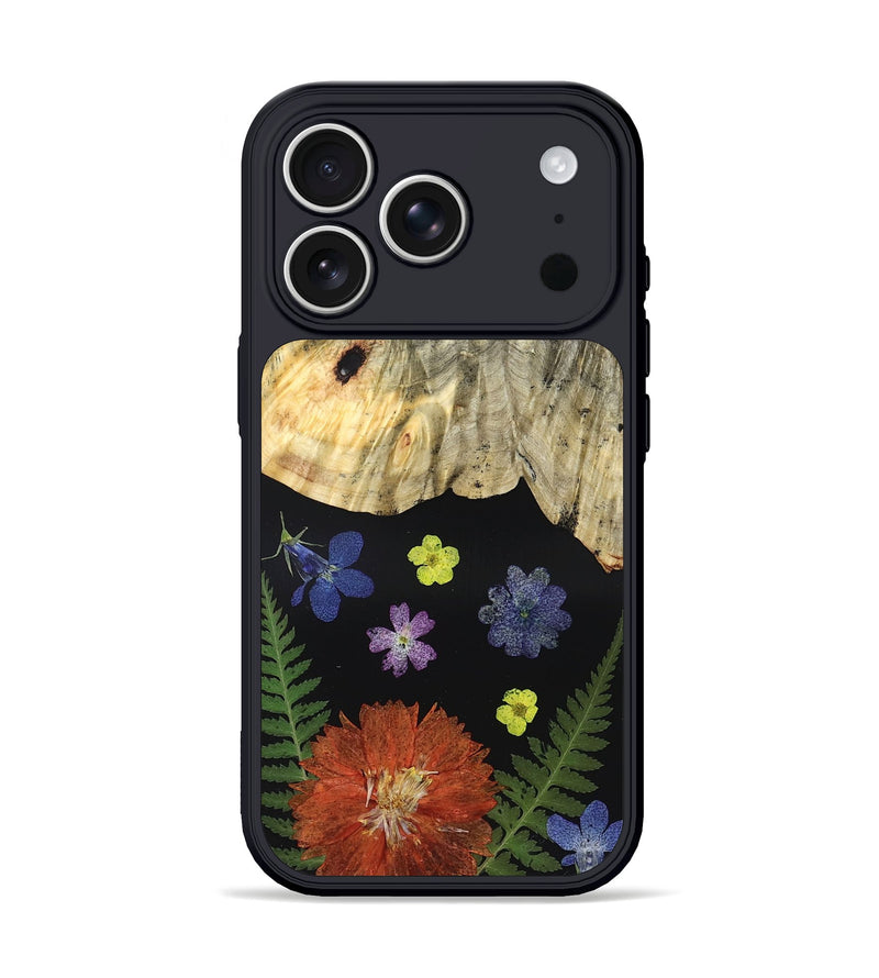 iPhone 17 Pro Wood Phone Case - Hellen (Bloom, 828101)