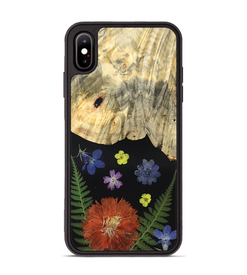 iPhone Xs Max Wood Phone Case - Hellen (Bloom, 828101)