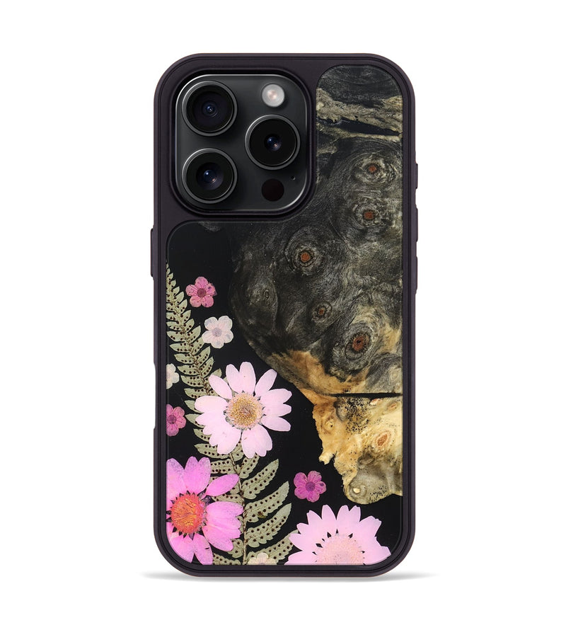 iPhone 16 Pro Wood Phone Case - Egbert (Bloom, 828103)