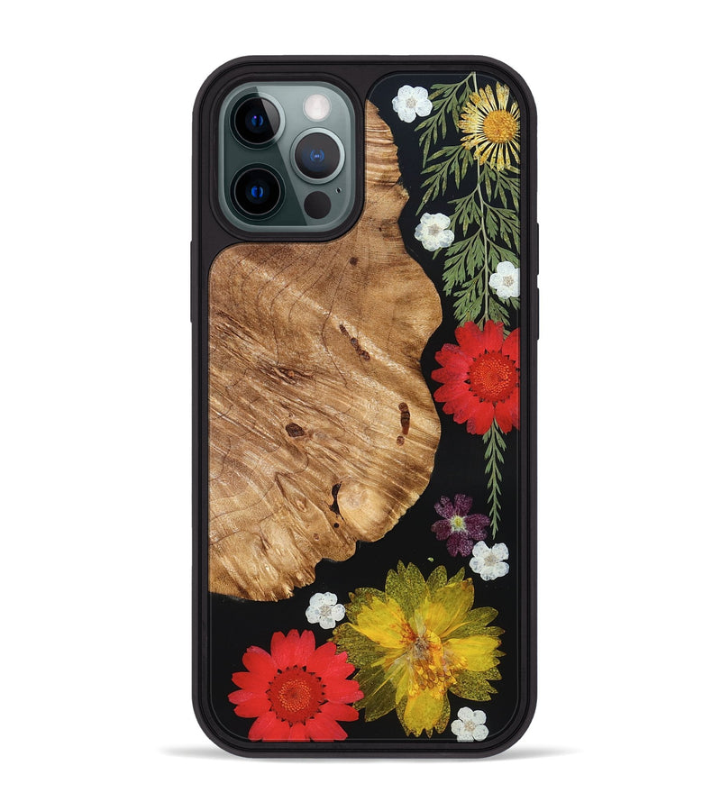 iPhone 12 Pro Max Wood Phone Case - Chynna (Bloom, 828111)
