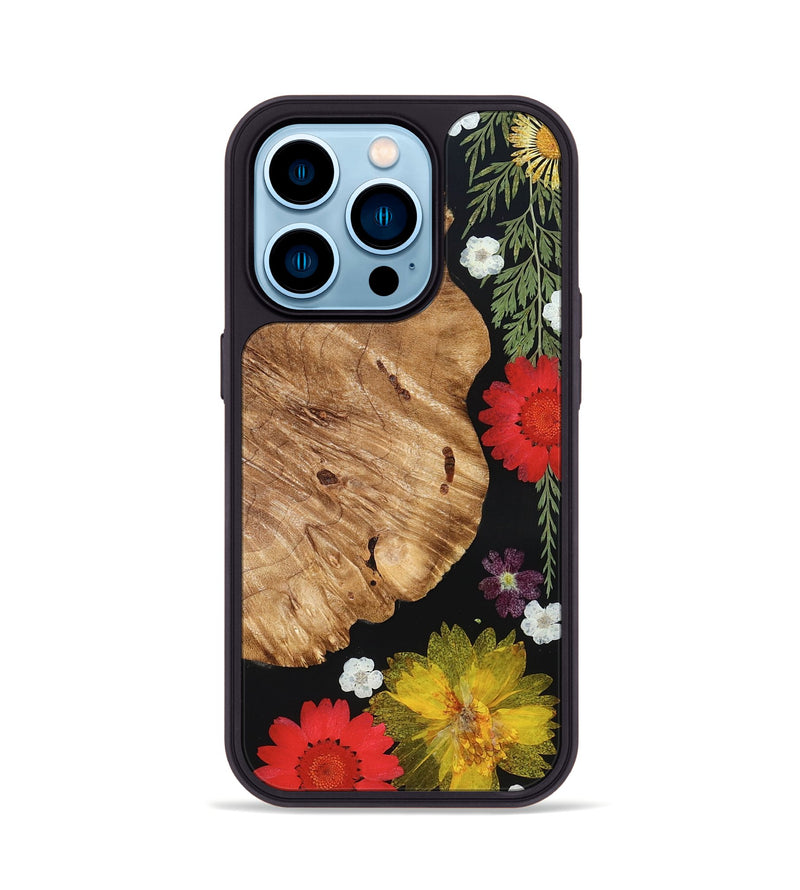 iPhone 14 Pro Wood Phone Case - Chynna (Bloom, 828111)