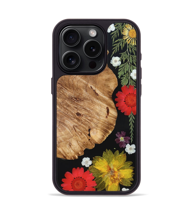 iPhone 15 Pro Wood Phone Case - Chynna (Bloom, 828111)