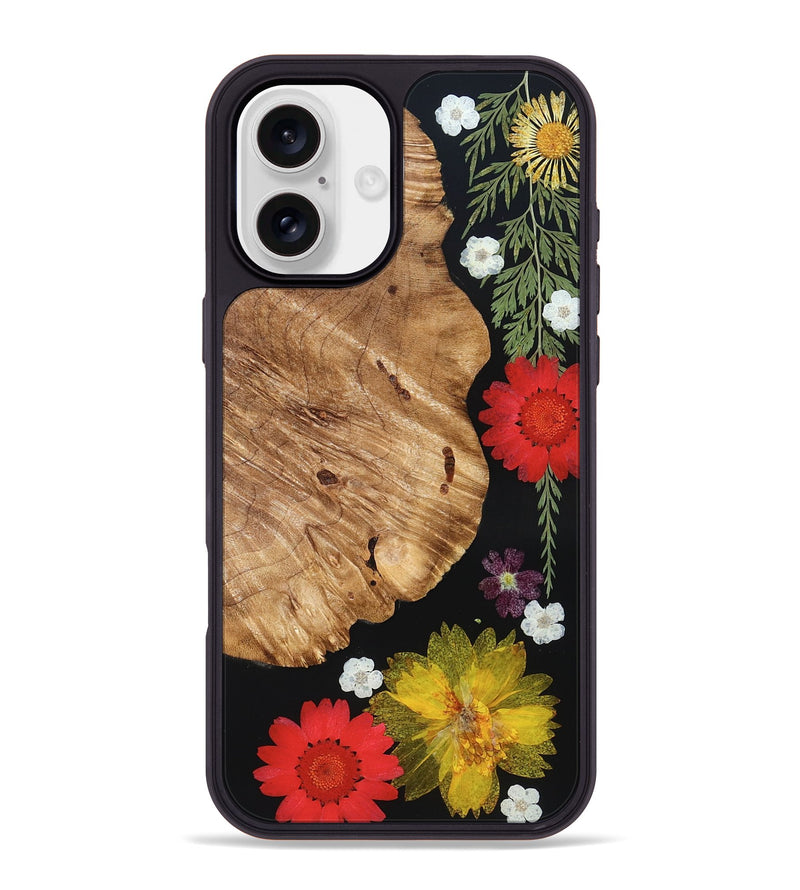 iPhone 16 Plus Wood Phone Case - Chynna (Bloom, 828111)