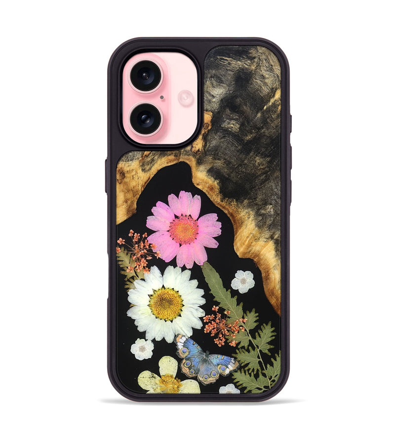 iPhone 16 Wood Phone Case - Uriah (Bloom, 828121)