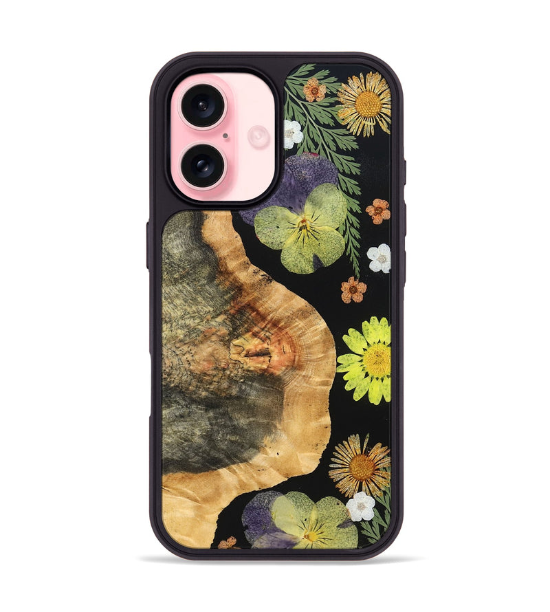 iPhone 16 Wood Phone Case - Nyah (Bloom, 828126)